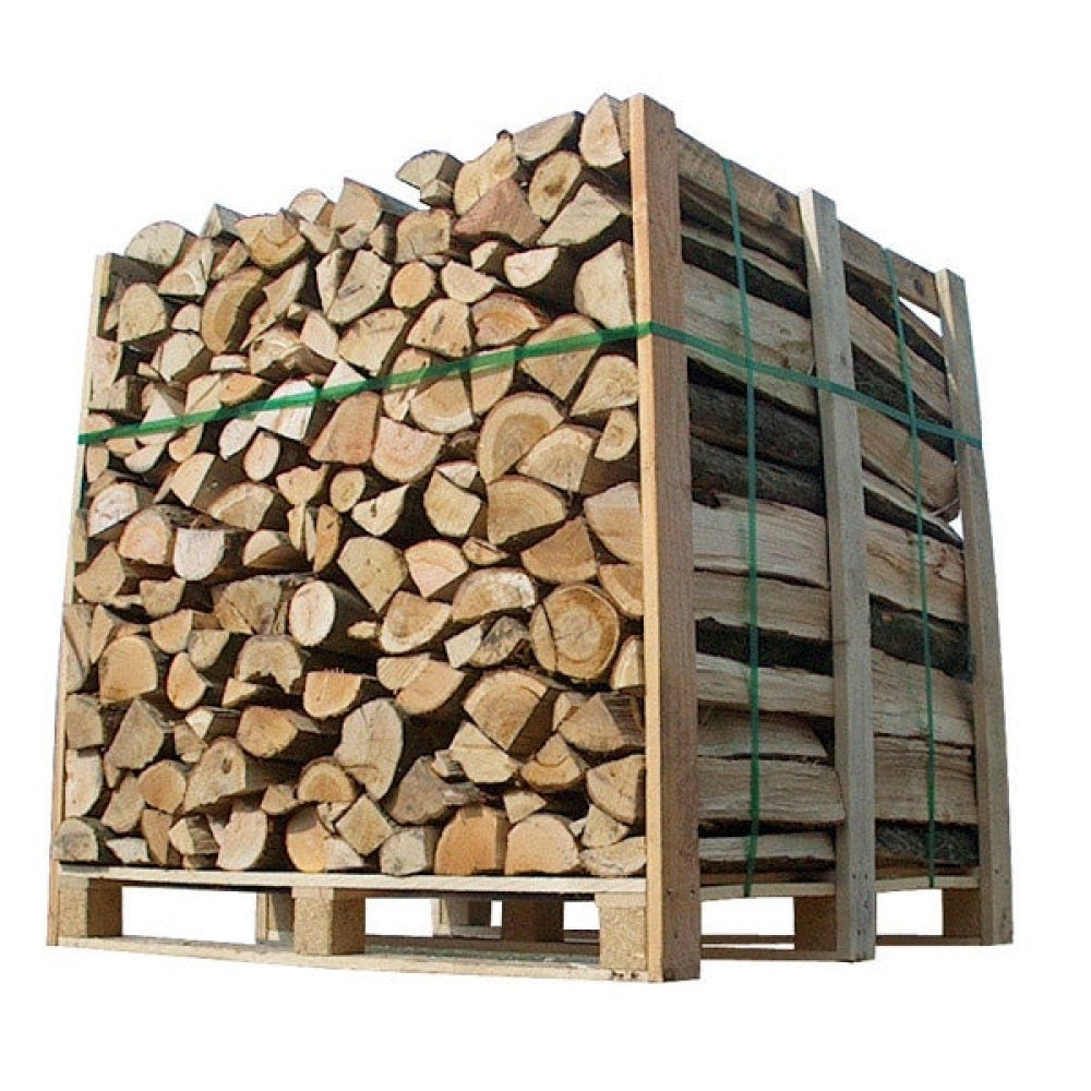 Stammen L.50 cm, pallet 1,5 kubieke meter