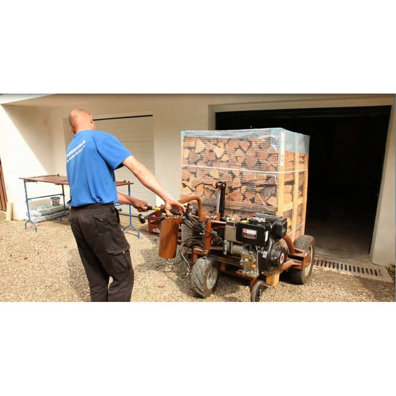 2e Pallet Drooghout Ovens G1H1 – Gebruiksklaar (Hardhoutmix)
