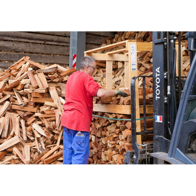 2e Pallet Drooghout Ovens G1H1 – Gebruiksklaar (Hardhoutmix)