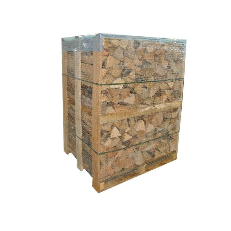 Pallet van 2st 33cm speciaal hout voor massakachels - ovendroog - klaar voor gebruik - zachthout/hardhout