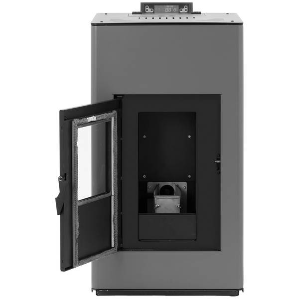 Waterpelletkachel 20 kW – 380 m³ / 25 L Water