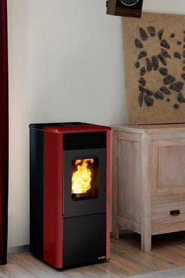 Pelletkachel TMC 900 Elegance 9 kW Wit